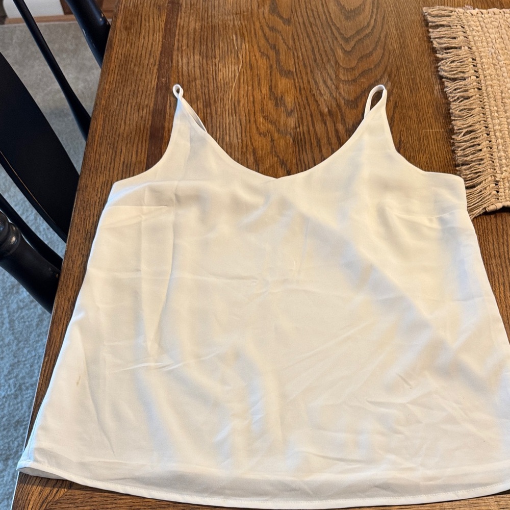 Banana Republic Elegant White Camisole
